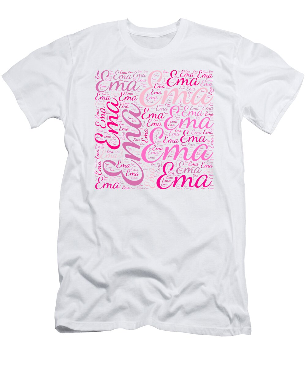 Ema Names Without Frontiers Vidddie Publyshd T-Shirt