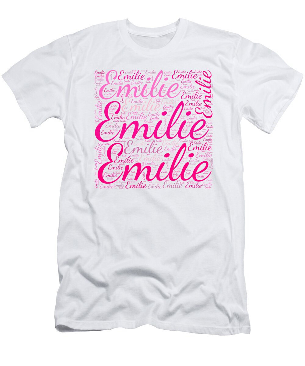 Emilie Names Without Frontiers Vidddie Publyshd T-Shirt