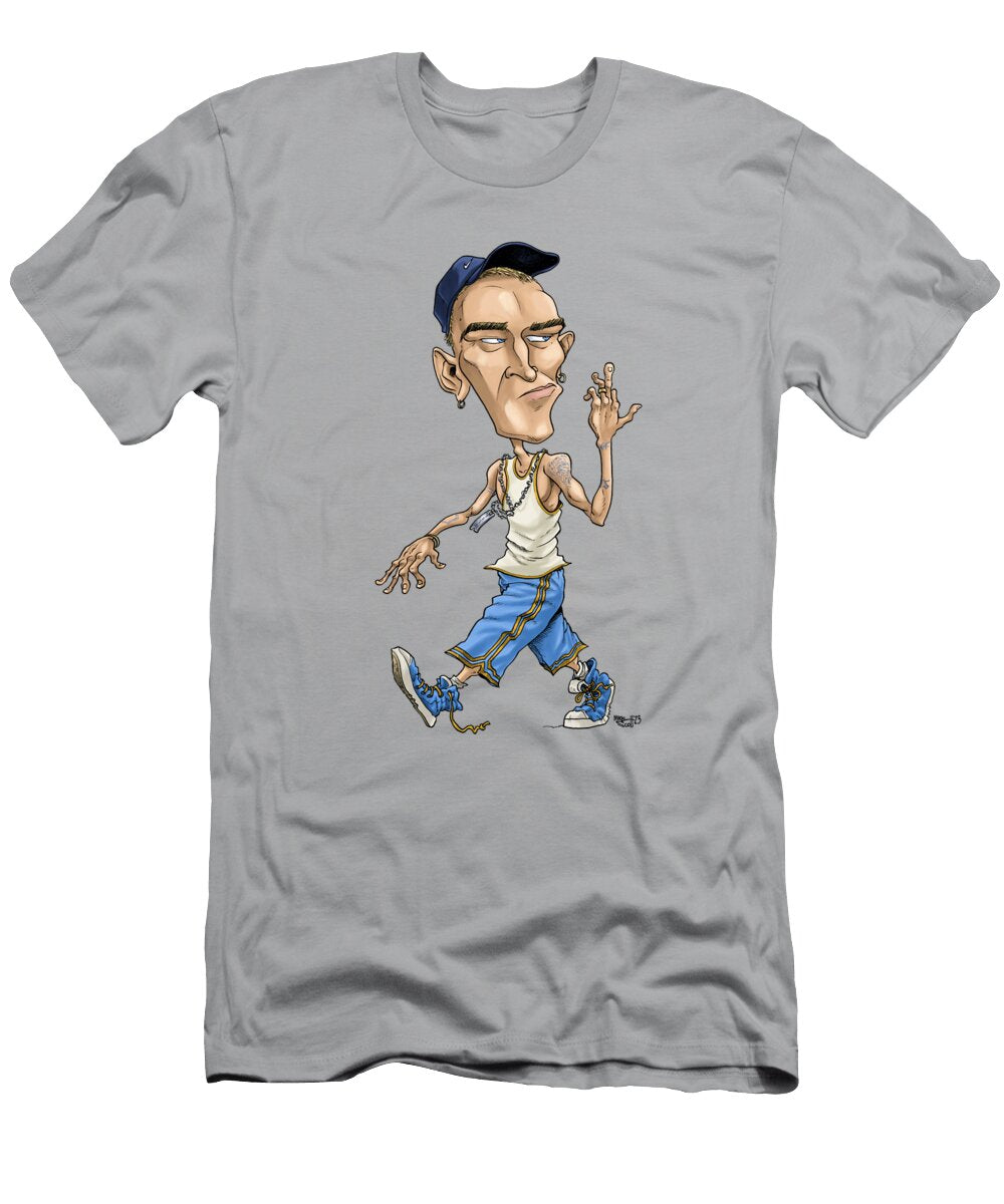 Eminem in Color Mike Scott T-Shirt