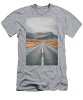 Endless Road Toward Rugged Mountains John Taylor T-Shirt