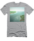 English Channel 3d Render Horizon Aerial View From North May 201 Frank Ramspott T-Shirt
