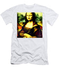 Enigmatic Beauty a Close Up Portrait Inspired By Pixar Da Vinci and Rockstar Games Caleb Ongoro T-Shirt