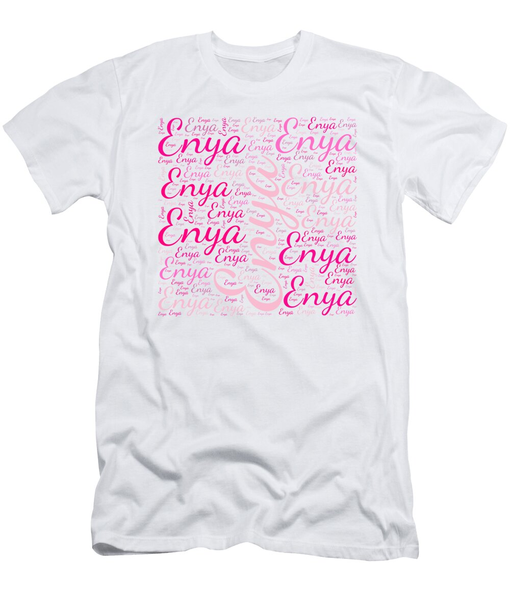 Enya Names Without Frontiers Vidddie Publyshd T-Shirt
