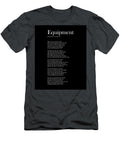Equipment Edgar Guest Poem Literature Typewriter Print 2 Black Studio Grafiikka T-Shirt