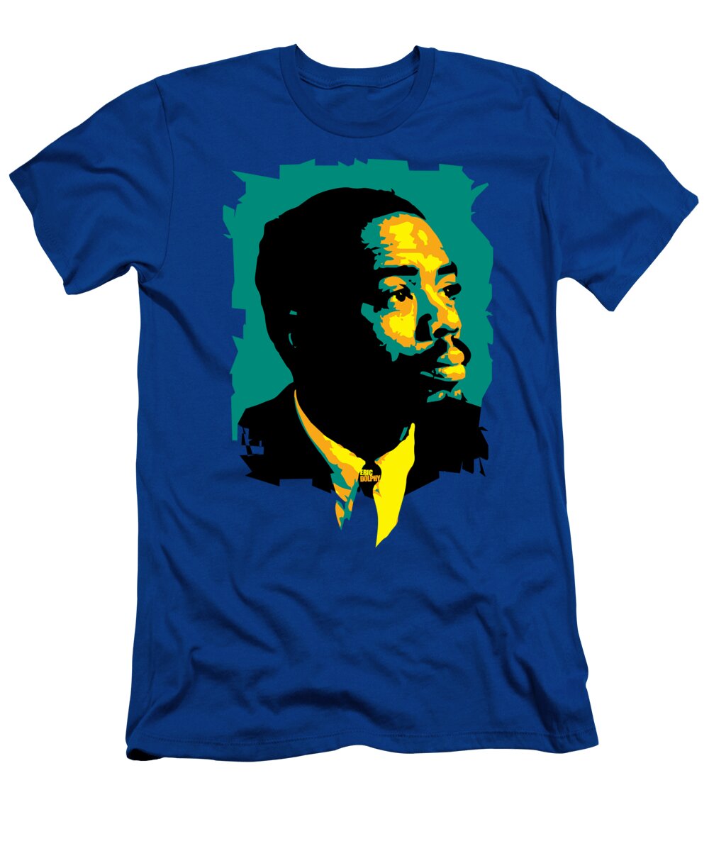 Eric Dolphy Eric Allan Dolphy Jr American Jazz Multi Instrumentalist and Bandleader V2 Andika Bahtiar T-Shirt