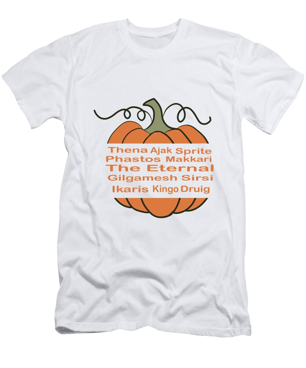 Eternals Pumpkin Bnte Creations T-Shirt