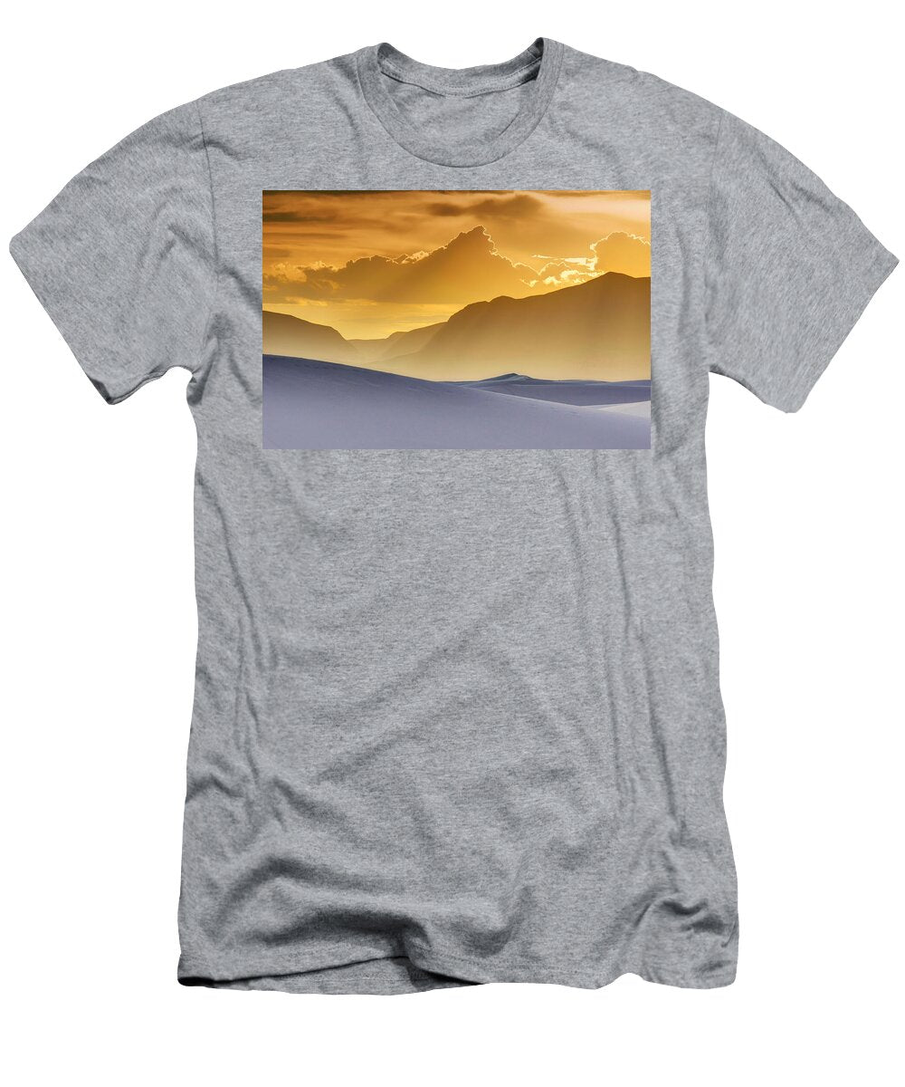 Evening Stillness White Sands Sunset Nikolyn Mcdonald T-Shirt
