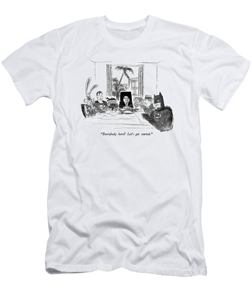 Everybody Here Lets Get Started James Stevenso T-Shirt