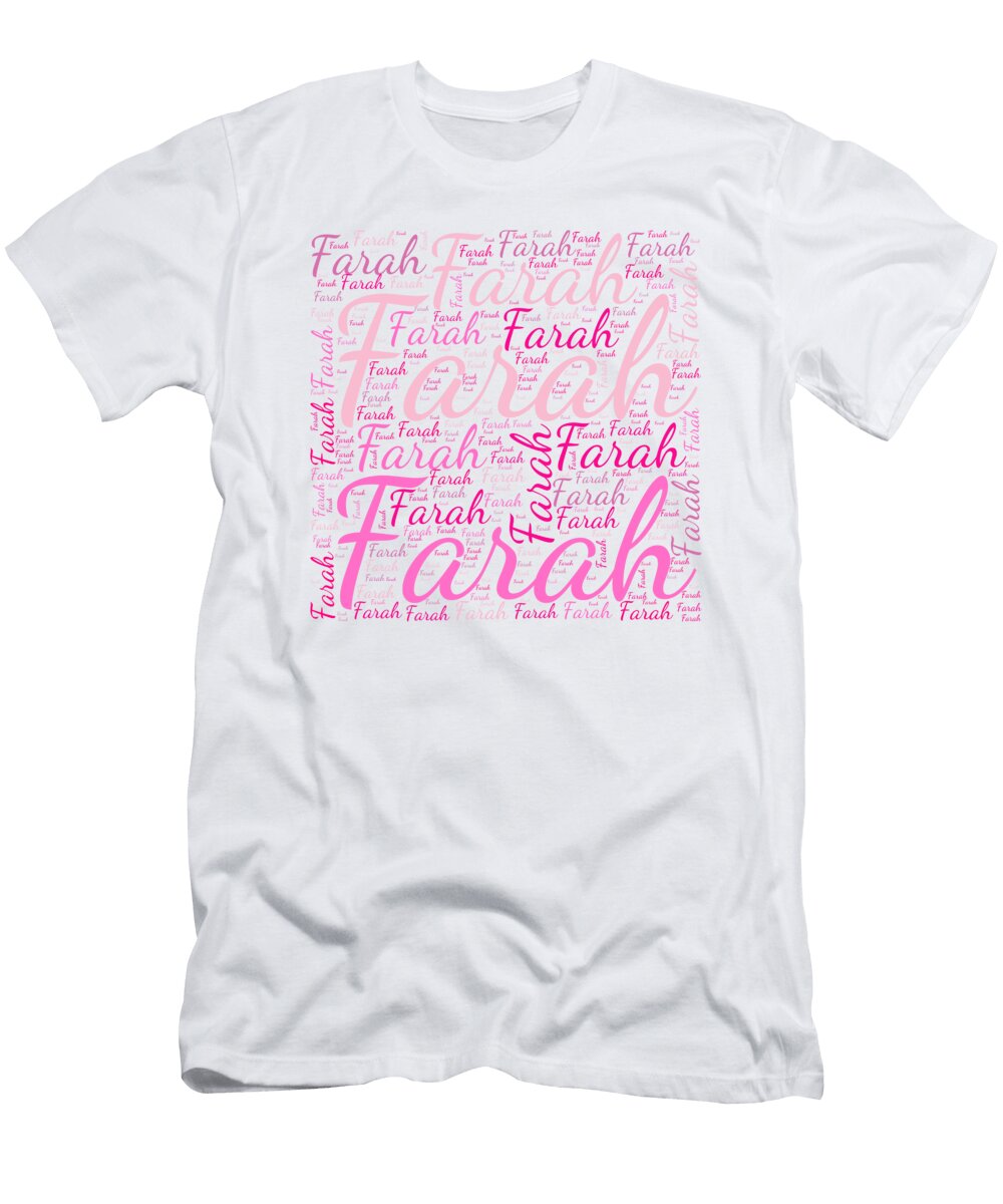 Farah Names Without Frontiers Vidddie Publyshd T-Shirt