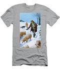 Farmers Bringing in Their Sheep Clive Uptton T-Shirt