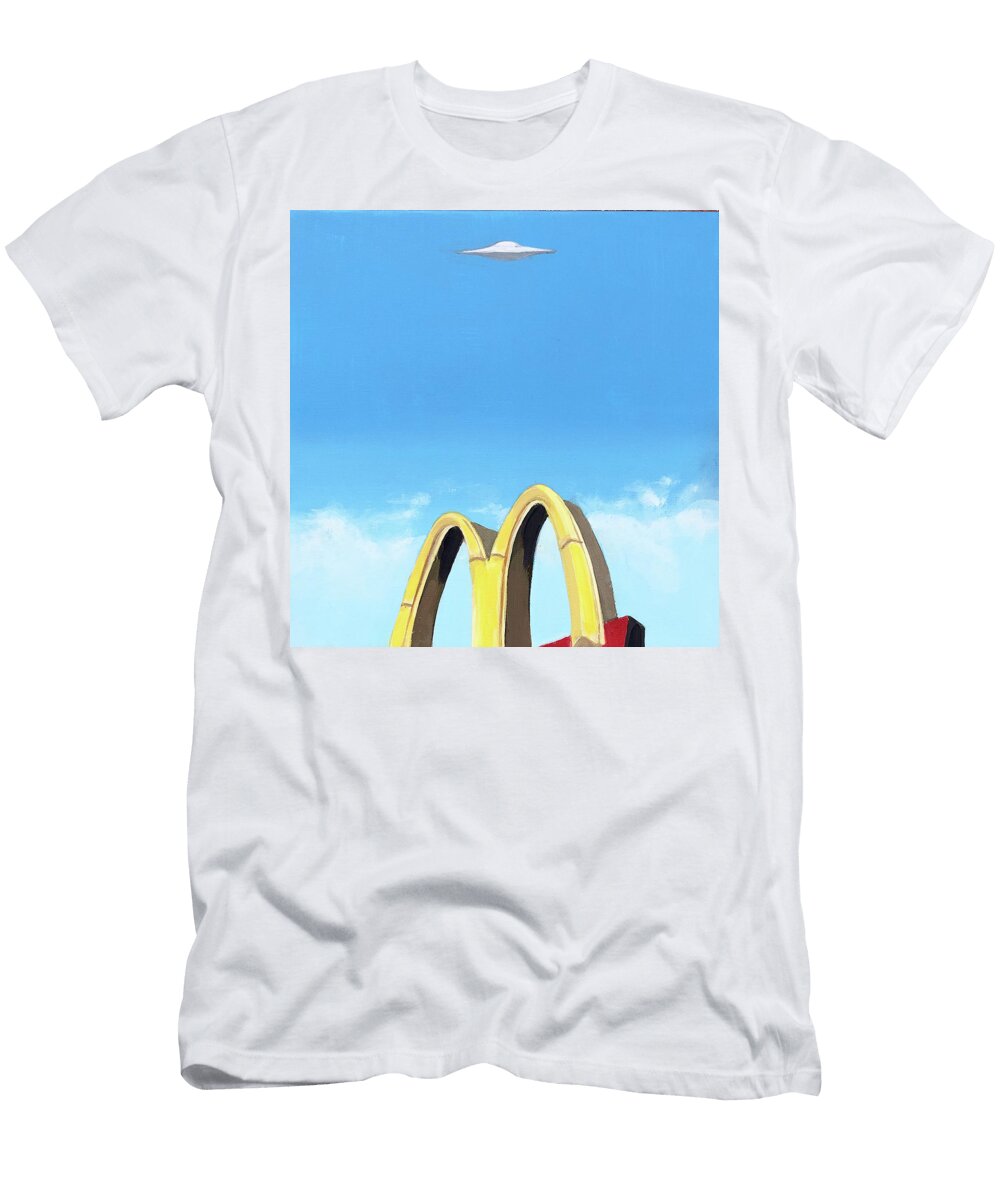 Fast Food Fly By Jeffrey Bess T-Shirt