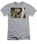 Fat Tailed Dwarf Lemur Looking Down From Branch in Forest Nick Garbutt Natureplcom T-Shirt