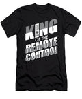 Fathers Day Gift for Dad Who Loves Tv Remote Dark Nikita Goel T-Shirt