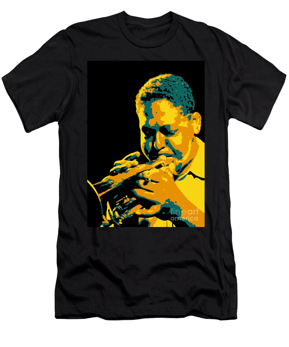Fats Navarro American Jazz Trumpet Player V4 Andika Bahtiar T-Shirt