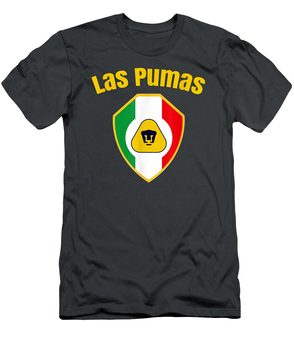 Fc Pumas Unam Mexican Soccer Team Mom Dad and Kids Ilonag Aanha T-Shirt