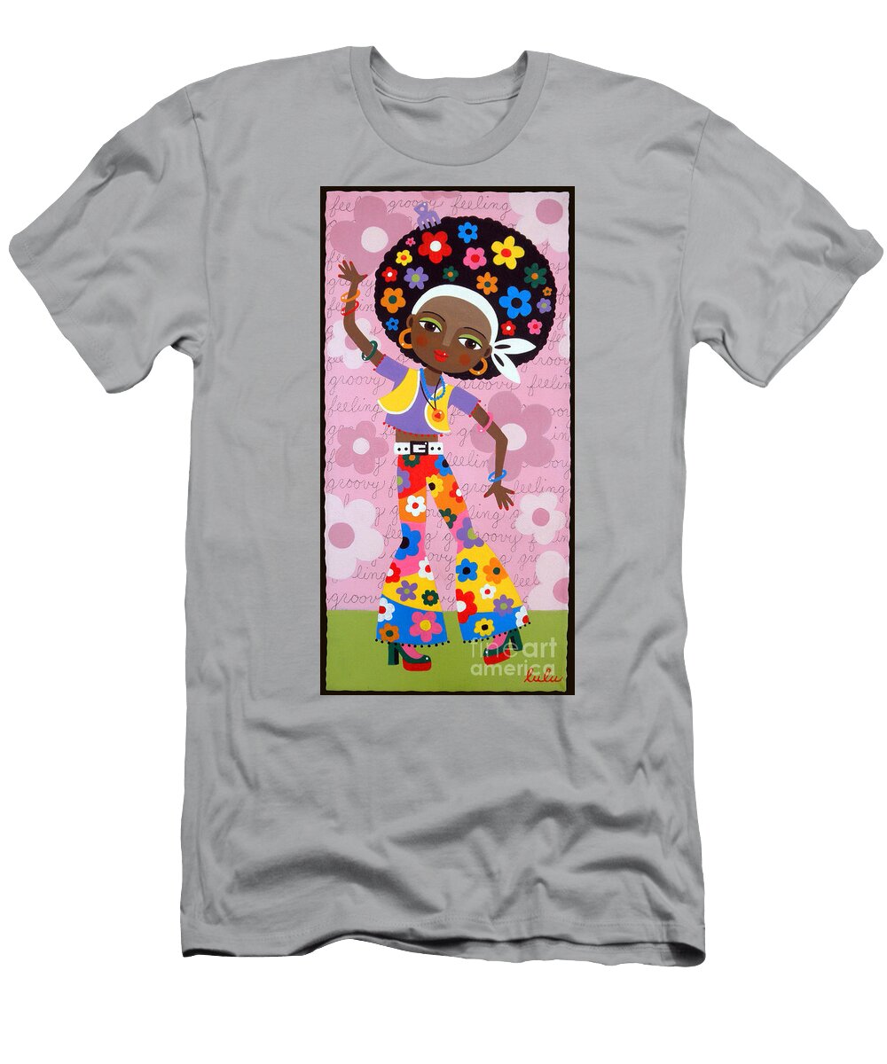 Feeling Groovy Lulu Mypinkturtle T-Shirt