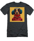 Female Dachshund Dressed As Frida Kahlo Pixar Style 6589608e 7eff 438a B1e1 956bec7b83c5 Artistic Rifki T-Shirt