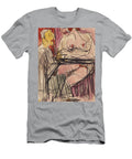 Female Nude and Man Sitting At a Table Ernst Ludwig Kirchner T-Shirt