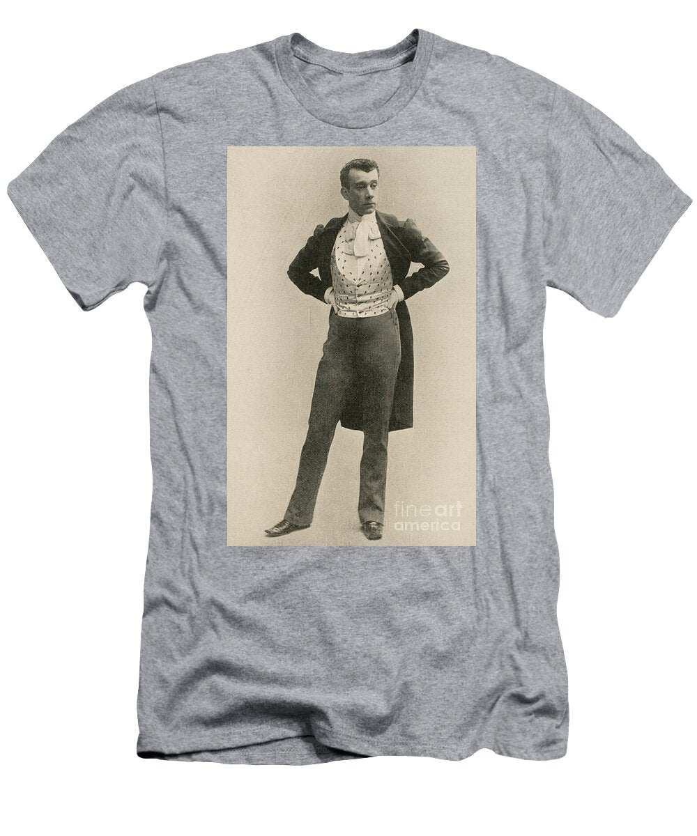 Fernando Diaz De Mendoza Y Aguado 1862 1930 Spanish Actor Theatrical Producer and Theatre Director Portrait Unknown Artist T-Shirt
