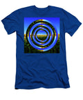 Field of Sunflowers Circles Pelo Blanco Photo T-Shirt