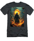 Fiery Path of the Mage Epic Fantasy Art Cortez Schinner T-Shirt