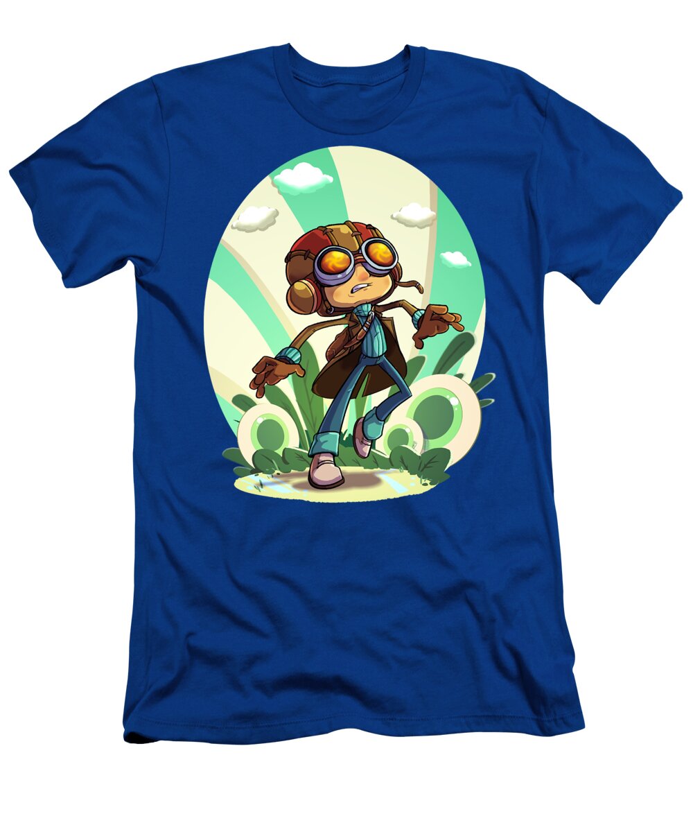 Film Psychonauts Magic Game Mens My Favorite Douxie Grimo T-Shirt