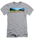 Fireweed Mendenhall Glacier Juneau Panoramic Images T-Shirt