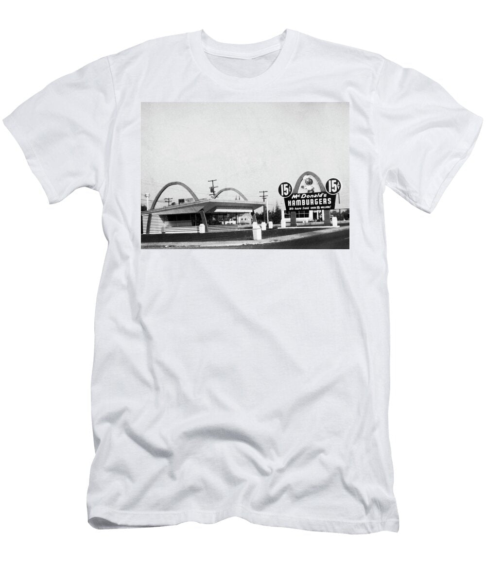 First Fresno Mcdonalds Underwood Archives T-Shirt