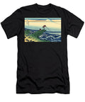 Fisherman in Kajikazawa Kai Province 1830 1835 Katsushika Hokusai T-Shirt