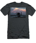 Fishermen on the Breakwater Channel At Ottawa Beach Randall Nyhof T-Shirt