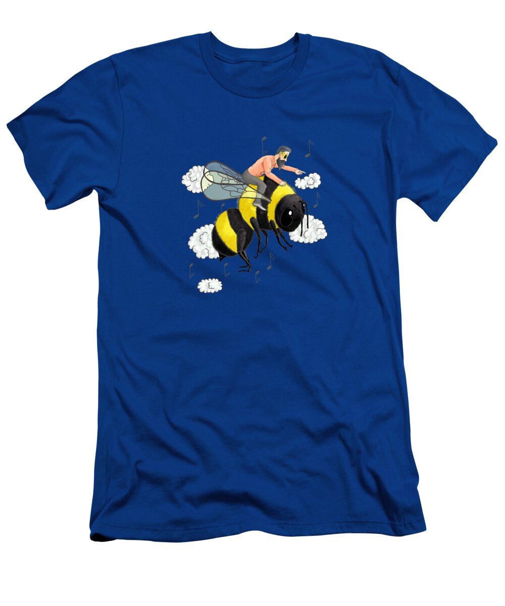 Flight of the Bumblebee By Nicolai Rimsky Korsakov Cesar Padilla T-Shirt