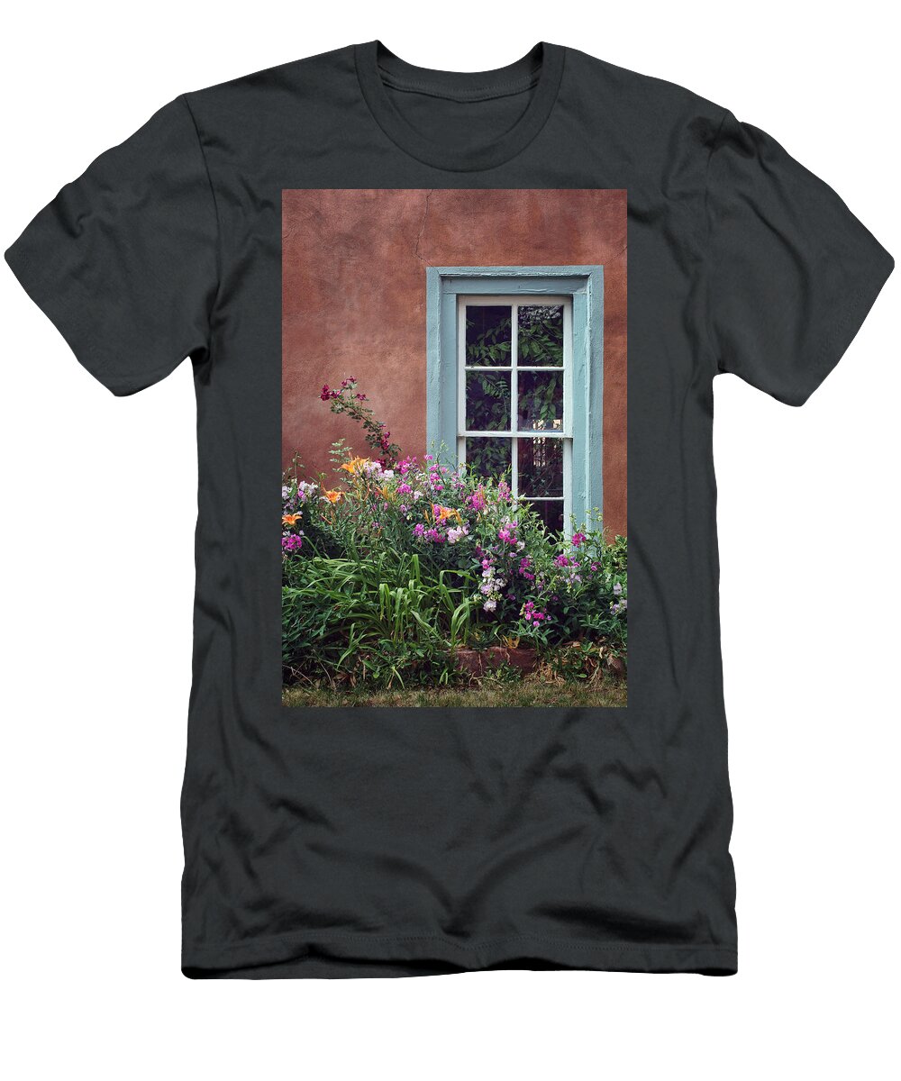 Flowers By the Window Nikolyn Mcdonald T-Shirt