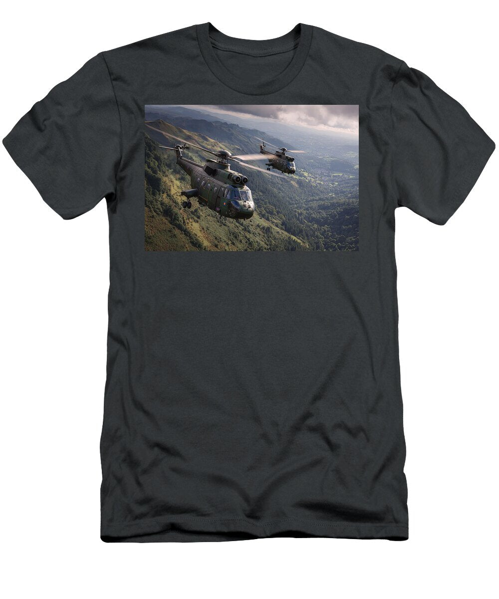 Flying Over the Fells Start Aviation T-Shirt