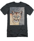 Focused Cougar Portrait Sherry Goeben T-Shirt