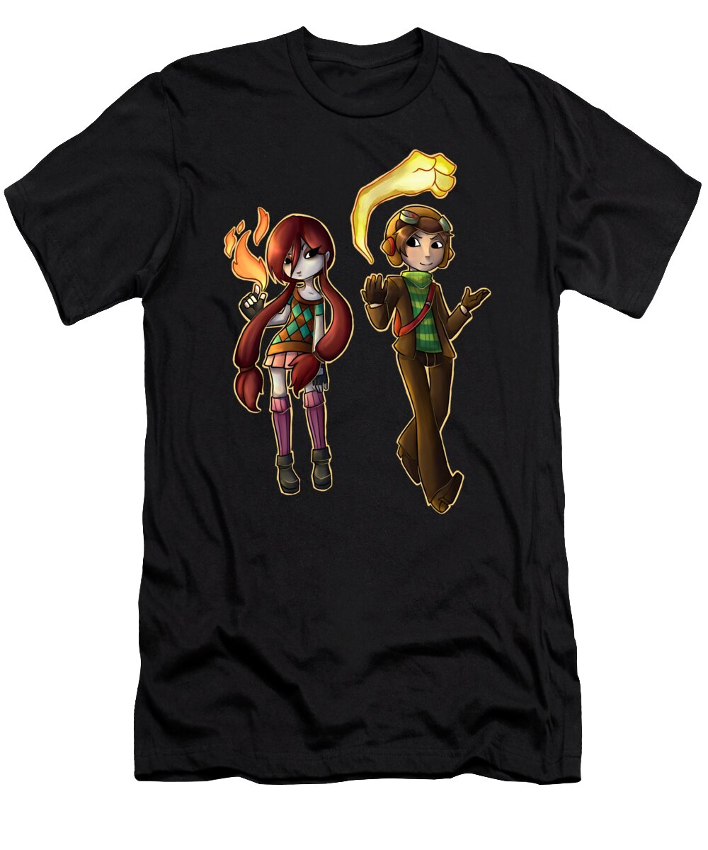 For Mens Womens Psychonauts Print Gamer Art Gift for Fan Douxie Grimo T-Shirt