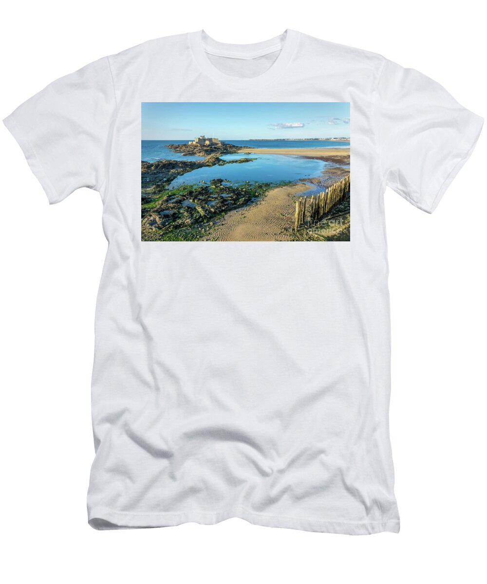 Fort National in Saint Malo Brittany France Delphimages Photo Creations T-Shirt