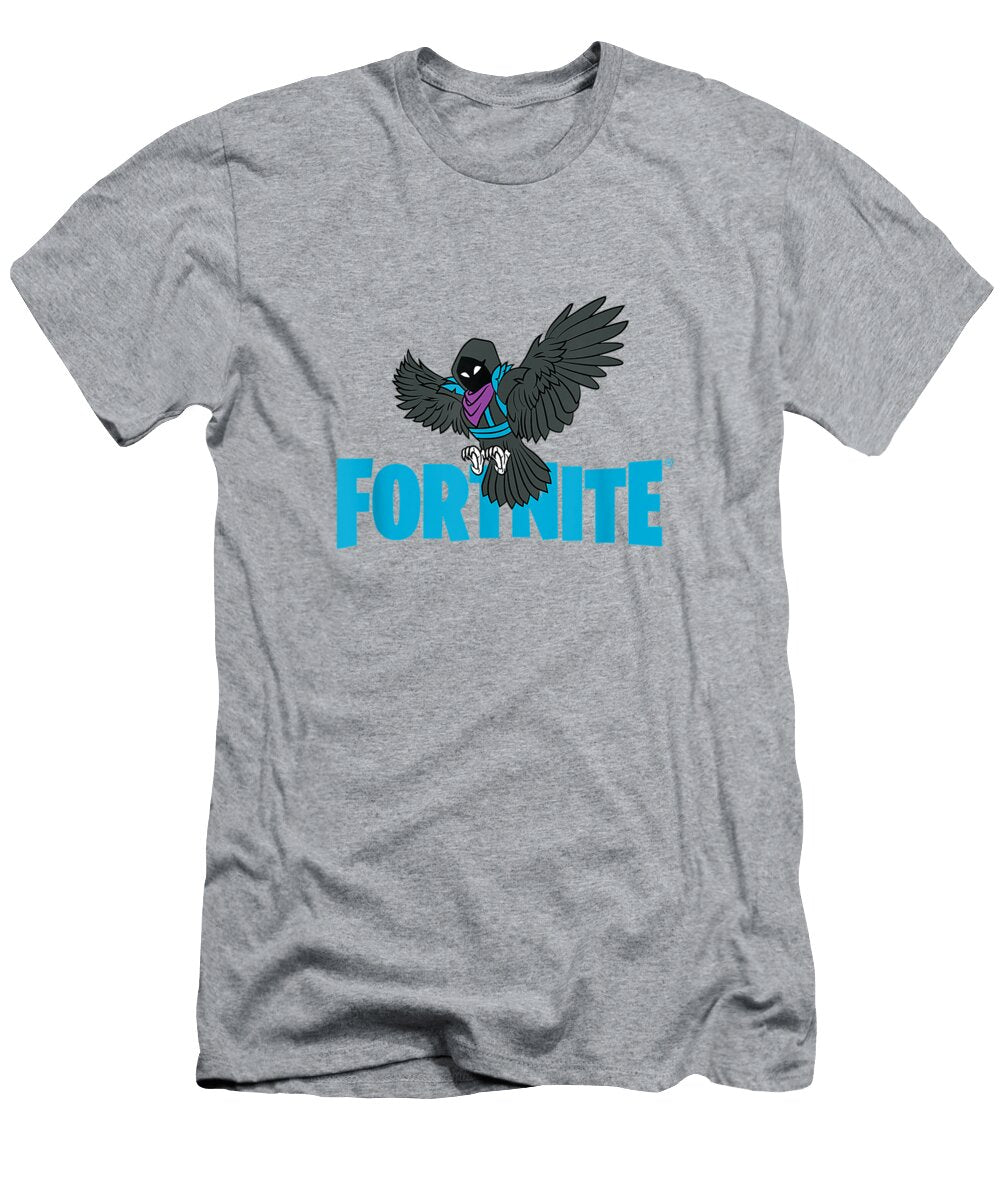 Fortnite Raven Logo Black T-Shirt