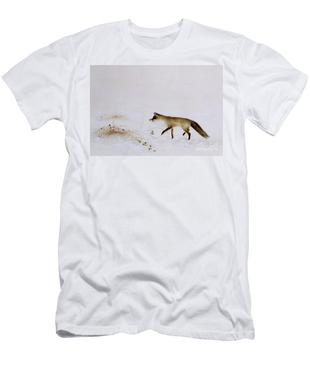 Fox in Snow Jane Neville T-Shirt