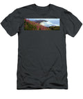 Foxgloves At Cascade Head Tillamook Panoramic Images T-Shirt