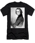 Franz Liszt Hungarian Composer and Pianist Engraving After the Painting By Lehmann Unknown T-Shirt
