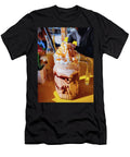 Frappuccino in Large Glass Mug on the Table At Cafe in a Sunny Day Ellinnur Bakarudin T-Shirt