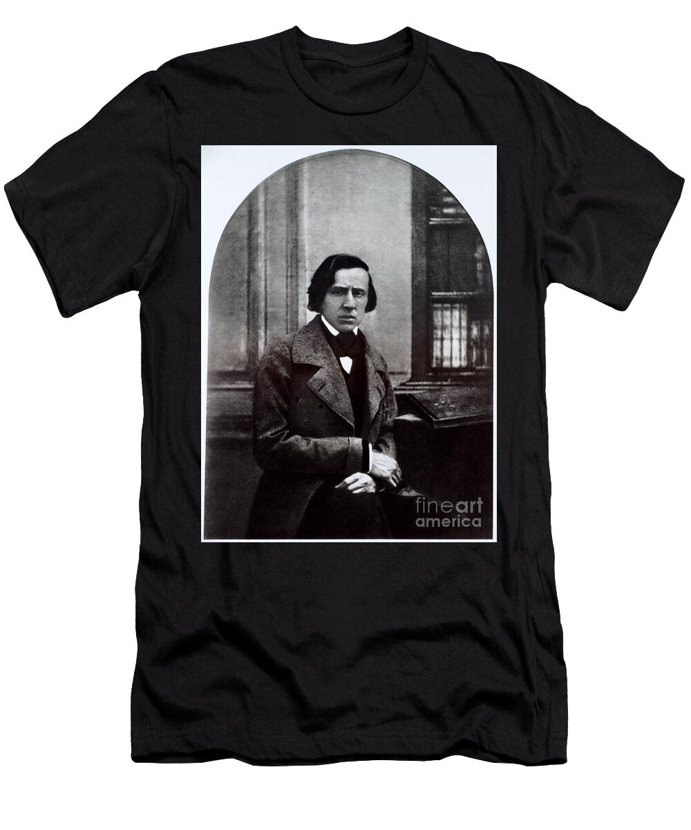 Frdric Chopin Polish Composer Photo Researchers Inc T-Shirt