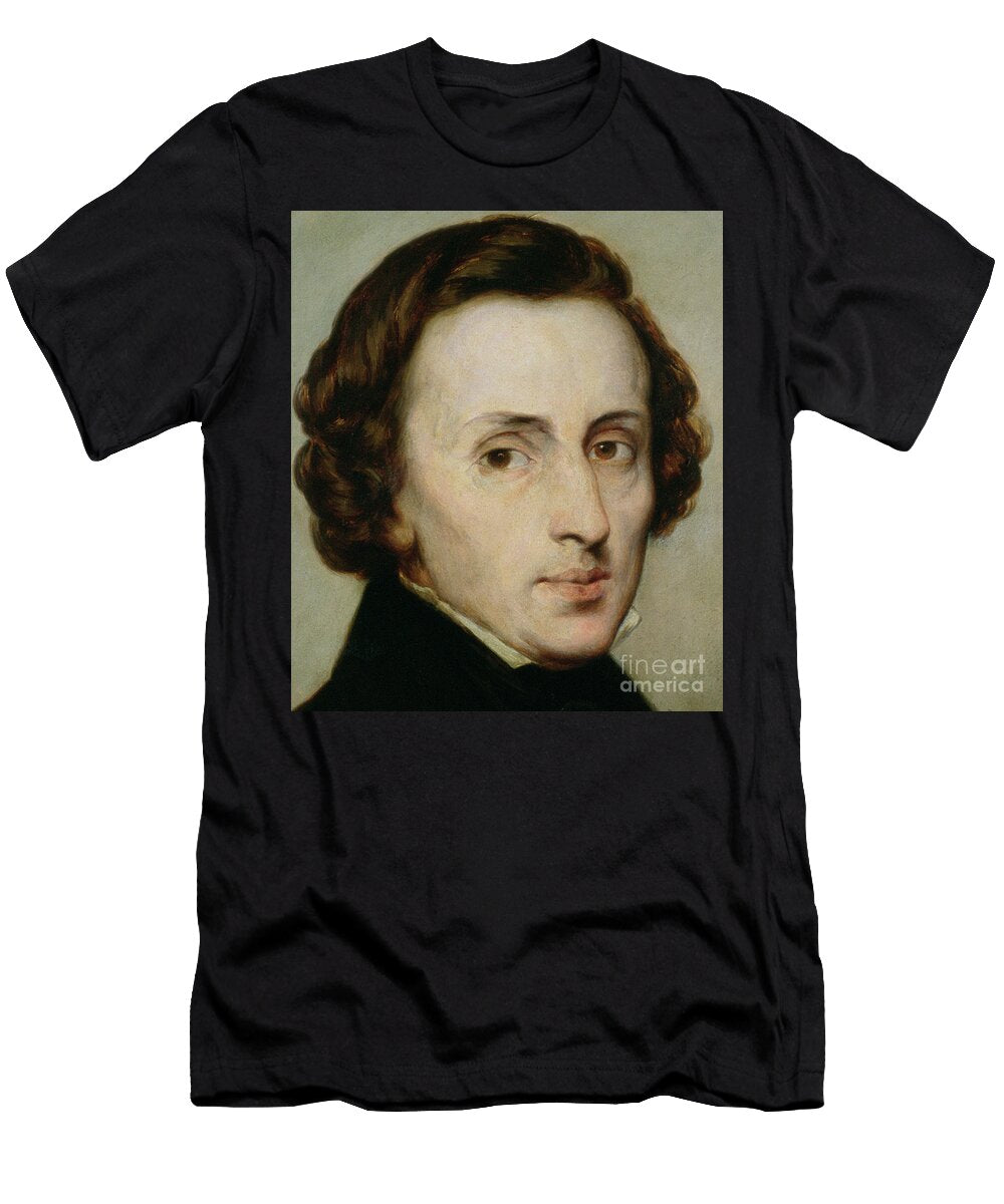 Frederic Chopin By Ary Scheffer Stanislas Stattler T-Shirt