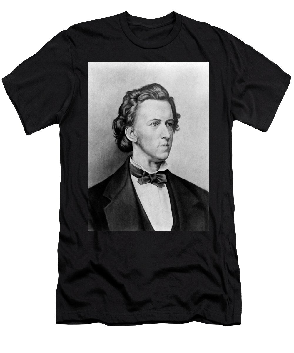 Frederic Chopin Portrait War Is Hell Store T-Shirt
