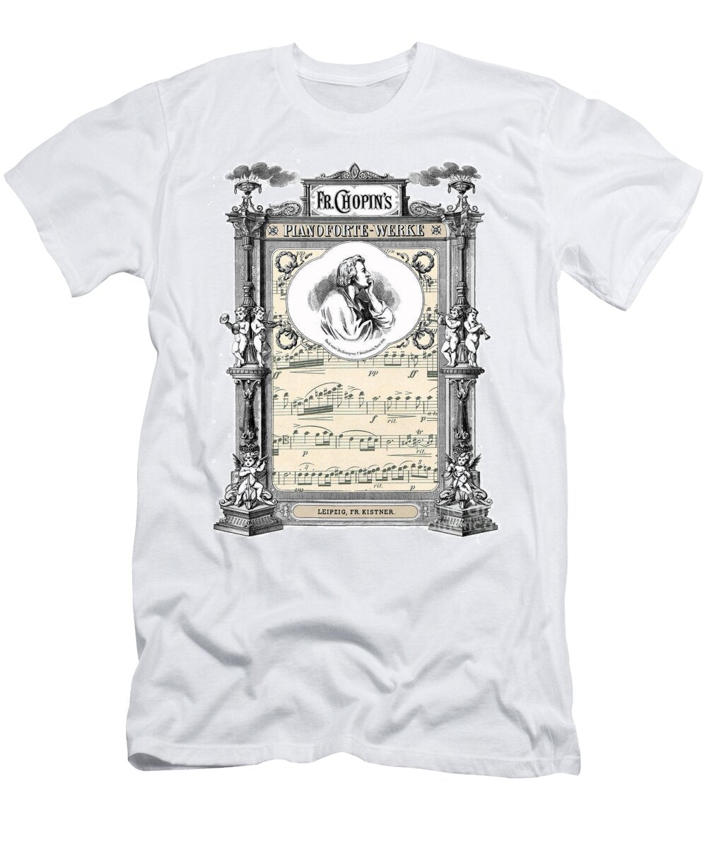 Frederick Chopin Polonaise Art Justyna Jbjart T-Shirt