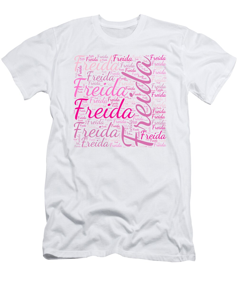 Freida Names Without Frontiers Vidddie Publyshd T-Shirt