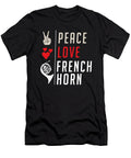 French Horn Instrument Cor Dharmonie Tenshirt T-Shirt