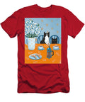 French Press Coffee Cats Boby Martin T-Shirt