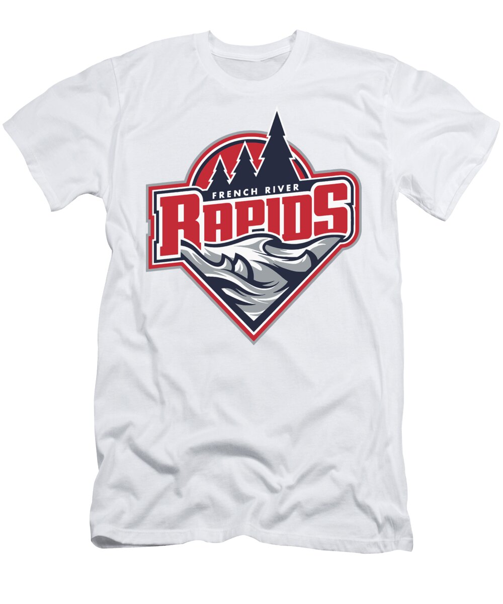 French River Rapids Mark Pavone T-Shirt