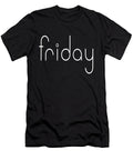 Friday Minimal Text Font Len Tauro T-Shirt
